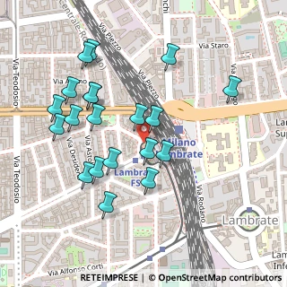 Mappa Via Antonio Salieri, 20131 Milano MI, Italia (0.2425)