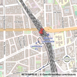Mappa Via Andrea Merzario,  3, 20131 Milano, Milano (Lombardia)