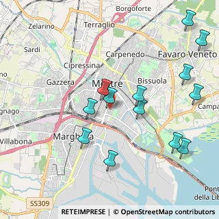 Mappa Via Roma, 30172 Venezia VE, Italia (2.24615)