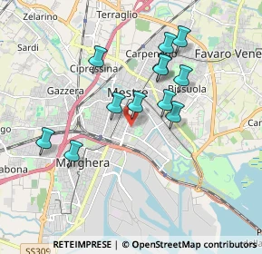 Mappa Via Roma, 30020 Venezia VE, Italia (1.60833)