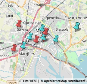 Mappa Via Roma, 30020 Venezia VE, Italia (1.52333)