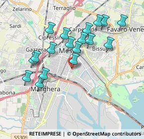 Mappa Via Roma, 30020 Venezia VE, Italia (1.81222)