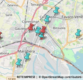 Mappa Via Roma, 30020 Venezia VE, Italia (2.18364)