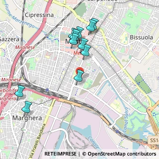Mappa Via Roma, 30172 Venezia VE, Italia (1.02455)