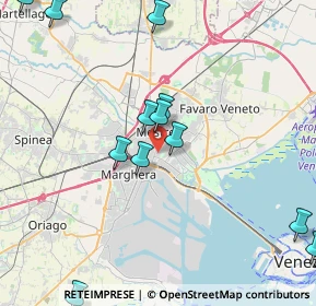 Mappa Via Roma, 30172 Venezia VE, Italia (5.44786)