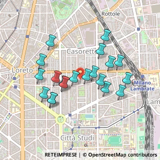 Mappa Via Privata Antonio Caccianino, 20131 Milano MI, Italia (0.4225)