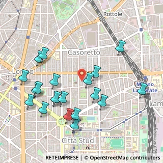 Mappa Via Privata Antonio Caccianino, 20131 Milano MI, Italia (0.5485)