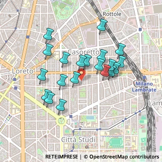 Mappa Via Privata Antonio Caccianino, 20131 Milano MI, Italia (0.41)