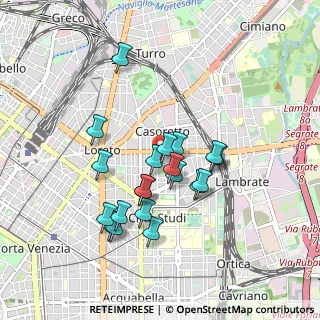 Mappa Via Privata Antonio Caccianino, 20131 Milano MI, Italia (0.787)