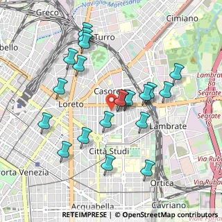 Mappa Via Privata Antonio Caccianino, 20131 Milano MI, Italia (0.948)