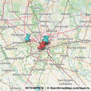 Mappa Angolo piazzale, 20131 Milano MI, Italia (25.11636)