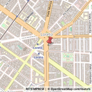 Mappa Viale Abruzzi, 92, 20131 Milano, Milano (Lombardia)
