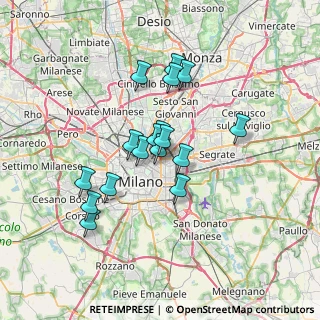 Mappa Angolo piazzale, 20131 Milano MI, Italia (5.57941)