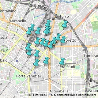 Mappa Via Giuseppe Pecchio, 20131 Milano MI, Italia (0.695)