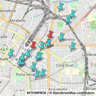 Mappa Angolo piazzale, 20131 Milano MI, Italia (1.116)