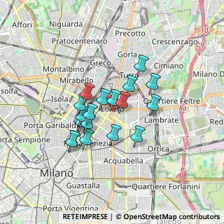 Mappa Via Giuseppe Pecchio, 20131 Milano MI, Italia (1.31474)