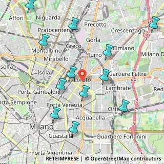 Mappa Angolo piazzale, 20131 Milano MI, Italia (2.365)