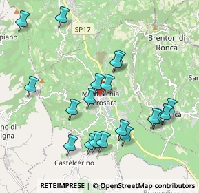 Mappa Via Duomo, 37030 Montecchia di Crosara VR, Italia (2.01842)