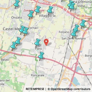 Mappa Via M. Teresa di Calcutta, 25020 Flero BS, Italia (3.268)