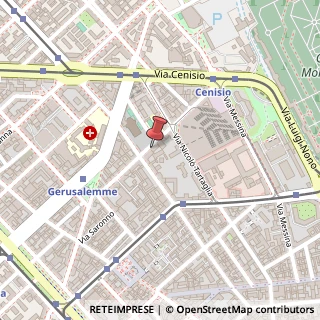 Mappa Via Monviso, 28, 20154 Milano, Milano (Lombardia)
