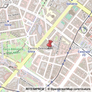 Mappa Via Emilio Cornalia, 19, 20124 Milano, Milano (Lombardia)