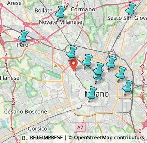Mappa Via Emanuele Filiberto, 20149 Milano MI, Italia (4.11455)