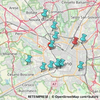 Mappa Via Emanuele Filiberto, 20149 Milano MI, Italia (3.77615)
