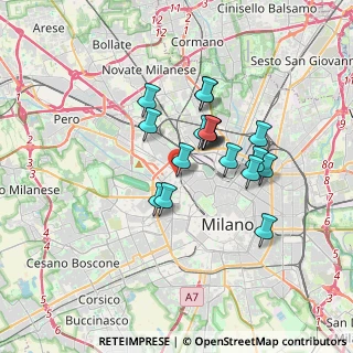Mappa Via Emanuele Filiberto, 20149 Milano MI, Italia (2.69056)