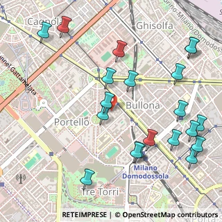 Mappa Via Emanuele Filiberto, 20149 Milano MI, Italia (0.639)