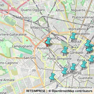 Mappa Via Emanuele Filiberto, 20149 Milano MI, Italia (2.98545)