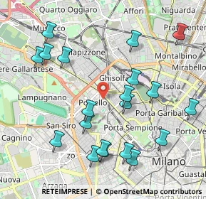 Mappa Via Emanuele Filiberto, 20149 Milano MI, Italia (2.242)