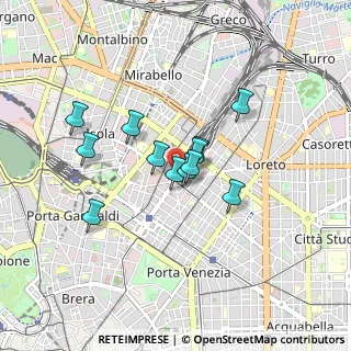 Mappa Centrale, 20125 Milano MI, Italia (0.625)