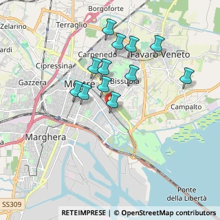 Mappa Viale S. Marco, 30100 Venezia VE, Italia (1.64417)