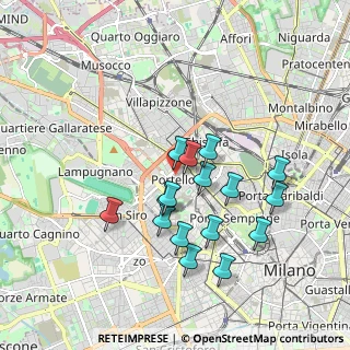 Mappa Via Luigi Giuseppe Faravelli, 20149 Milano MI, Italia (1.64813)