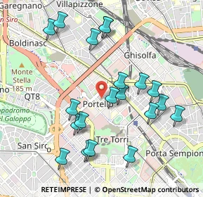 Mappa Via Luigi Giuseppe Faravelli, 20149 Milano MI, Italia (1.015)