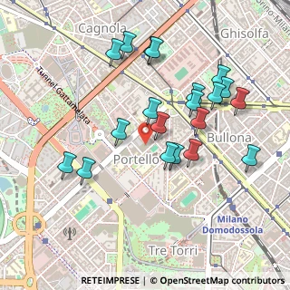 Mappa Via Luigi Giuseppe Faravelli, 20149 Milano MI, Italia (0.4725)