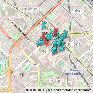 Mappa Via Luigi Giuseppe Faravelli, 20149 Milano MI, Italia (0.2525)