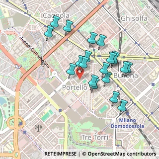 Mappa Via Luigi Giuseppe Faravelli, 20149 Milano MI, Italia (0.422)