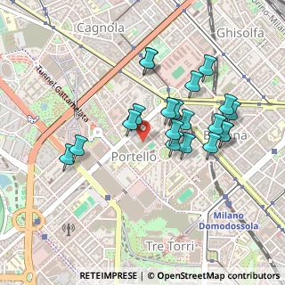 Mappa Via Luigi Giuseppe Faravelli, 20149 Milano MI, Italia (0.4245)