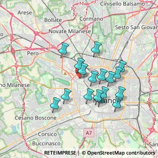 Mappa Via Luigi Giuseppe Faravelli, 20149 Milano MI, Italia (3.14)