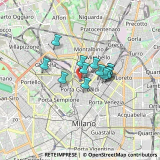 Mappa Piazza Sigmund Freud 1 Torre, 20124 Milano MI, Italia (1.17)