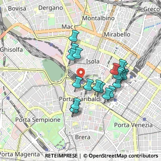 Mappa Piazza Sigmund Freud 1 Torre, 20124 Milano MI, Italia (0.806)