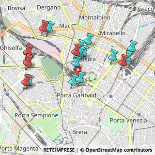 Mappa Piazza Sigmund Freud 1 Torre, 20124 Milano MI, Italia (1.032)