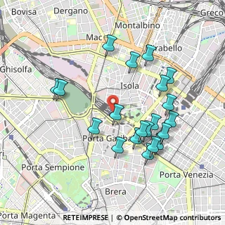 Mappa Piazza Sigmund Freud 1 Torre, 20124 Milano MI, Italia (0.9485)
