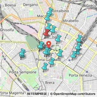 Mappa Piazza Sigmund Freud 1 Torre, 20124 Milano MI, Italia (0.852)