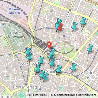 Mappa Piazza Sigmund Freud 1 Torre, 20124 Milano MI, Italia (0.5585)
