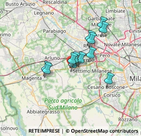 Mappa Via Magenta, 20008 Bareggio MI, Italia (5.07)