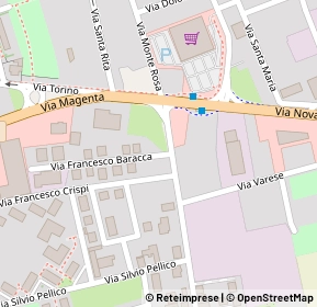 Mappa Via Roma, 20008 Bareggio MI, Italia (0.09231)