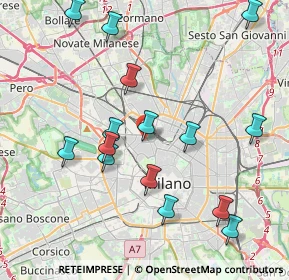 Mappa Via Messina, 20100 Milano MI, Italia (4.306)