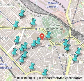 Mappa Via Messina, 20100 Milano MI, Italia (0.6195)